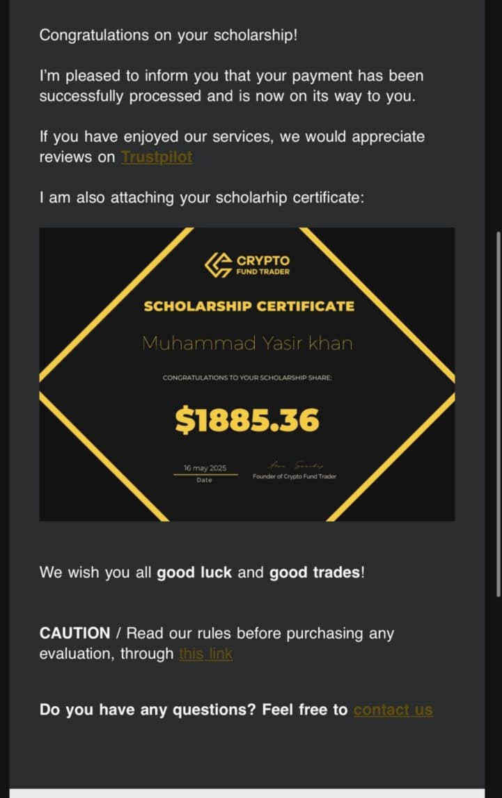 Competition certificate 3