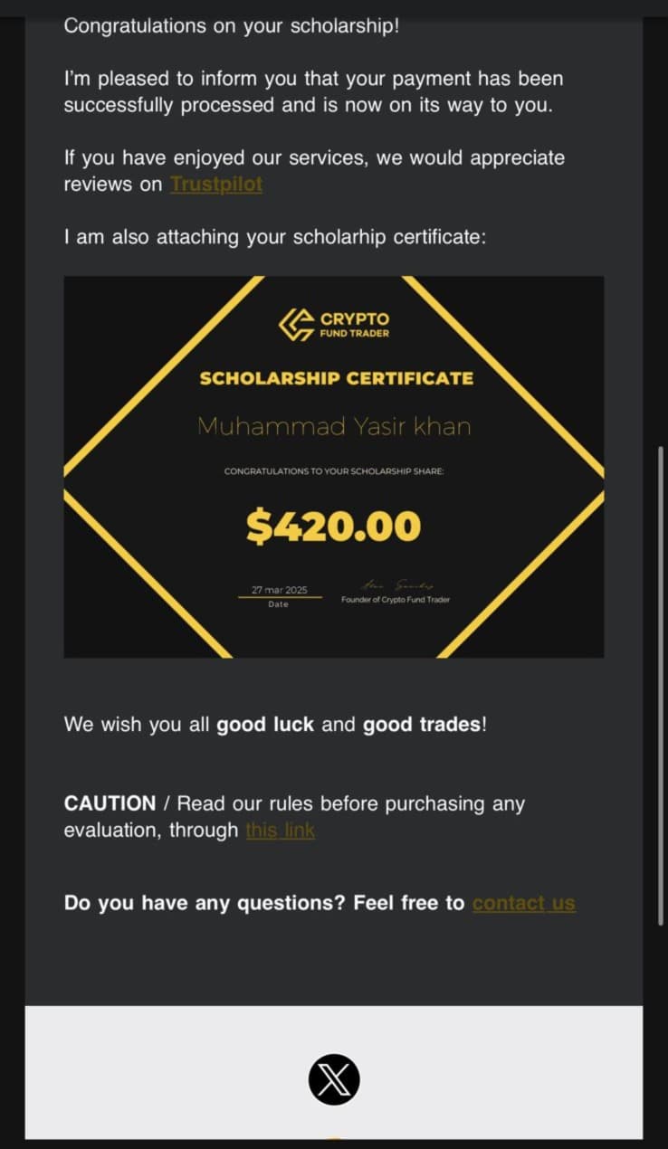 Competition certificate 5